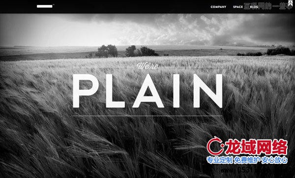 提高網(wǎng)站首屏視覺沖擊感，讓用戶一進入網(wǎng)站就會感覺“很炫”